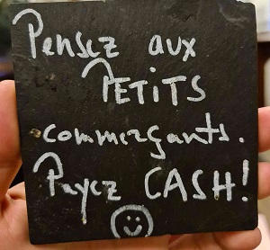 paiement cash